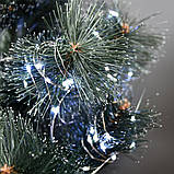 Гірлянда Роса Кропля 50 метрів 500 LED світлодіодна гірлянда в котушці мідний провід Білий, фото 5