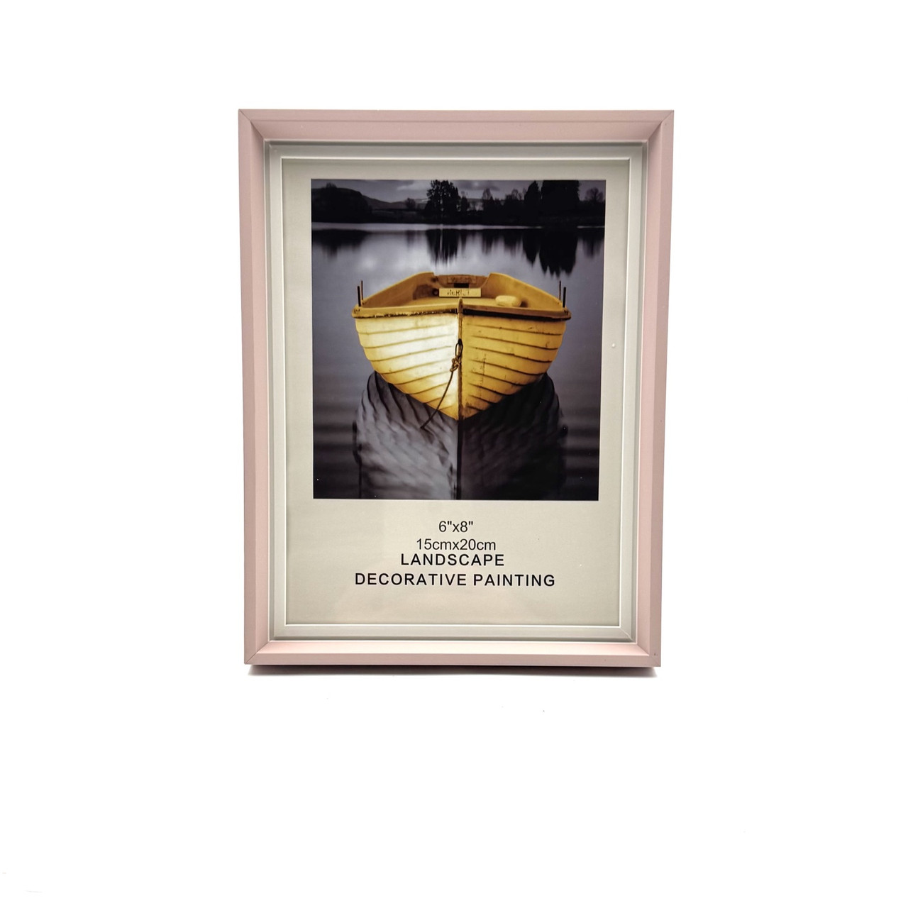 Рамка для фото пластик P243 15*20 рожева