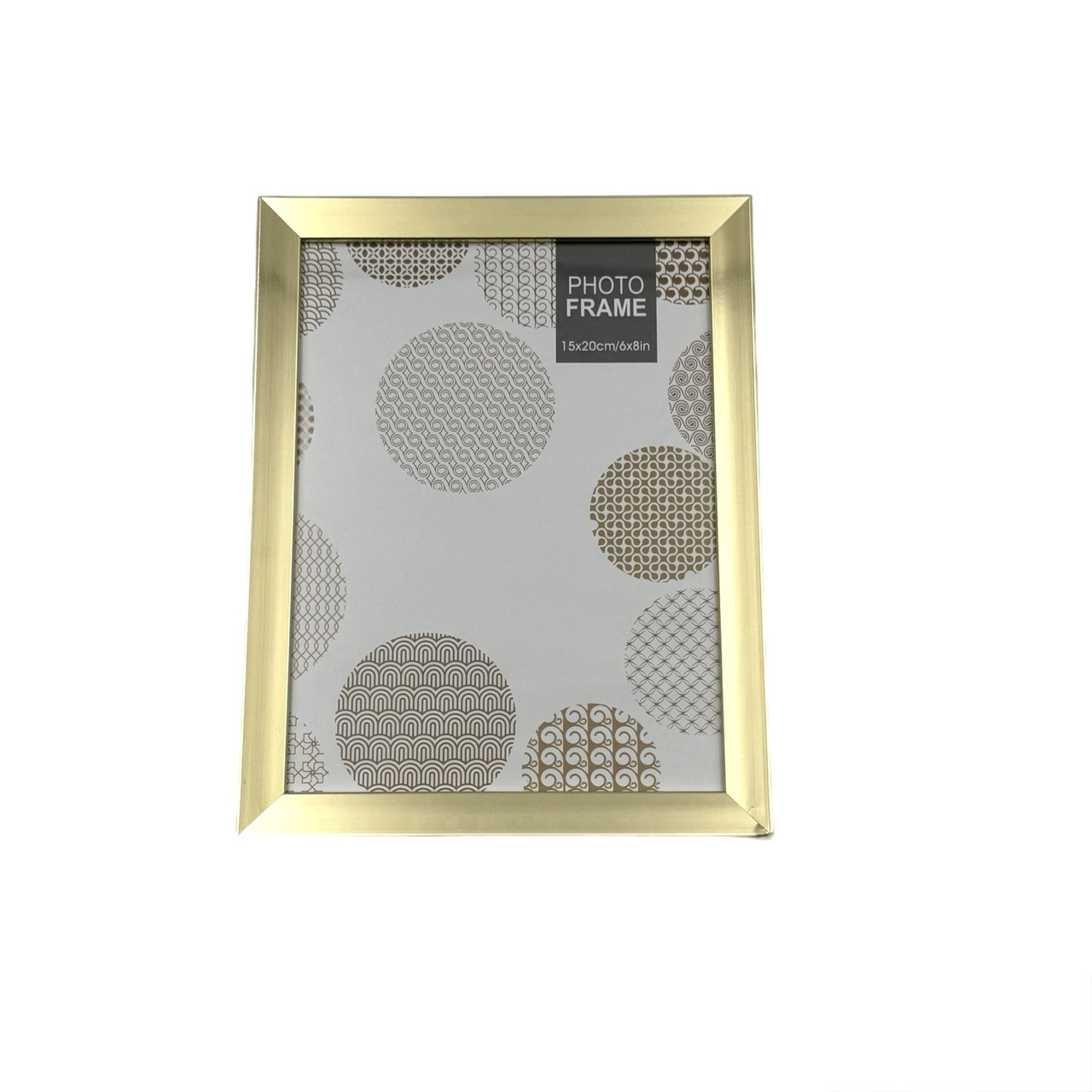 Рамка пластікова 803 15*20 золотиста