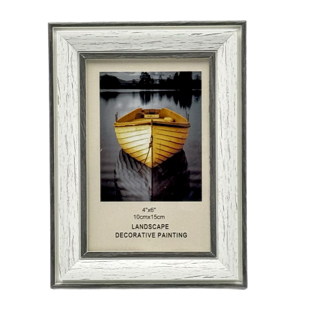 Рамка для фото пластик P103 10*15 біла