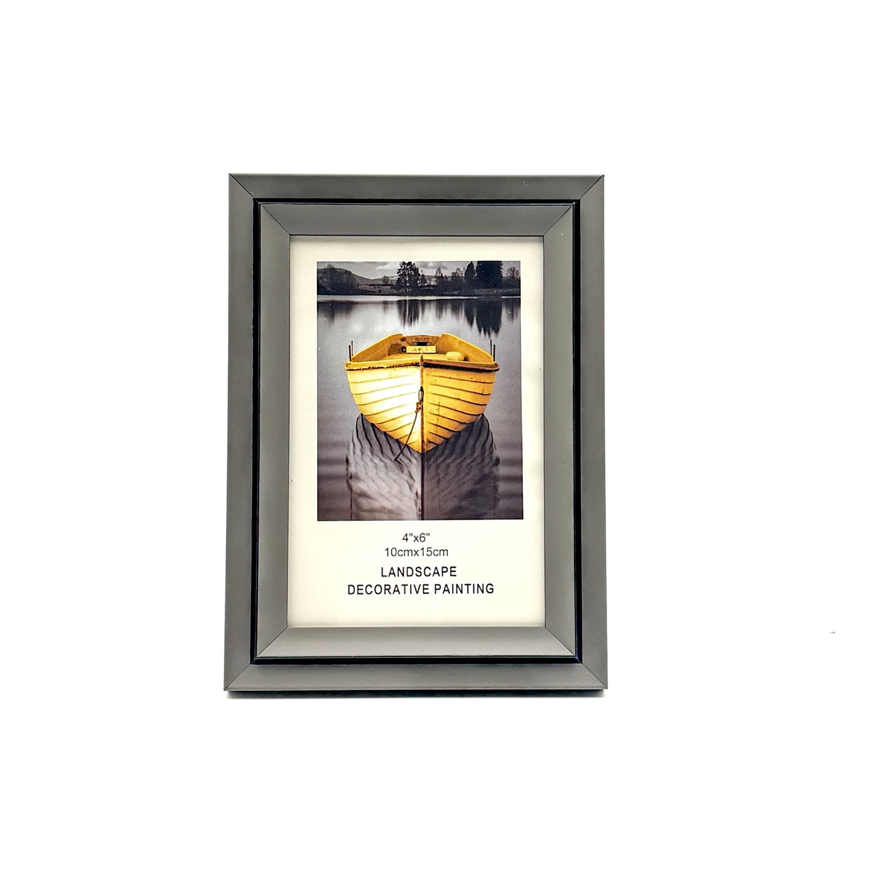 Рамка для фото пластик P105 10*15 сіра