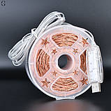 Гірлянда Роса 100 м/1000 High-Brightness LED, IP44, тепле світло, USB + пульт, фото 4