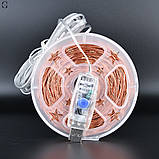 Гірлянда Роса 100 м/1000 Mini-LED, тепле світло, USB + пульт, фото 4