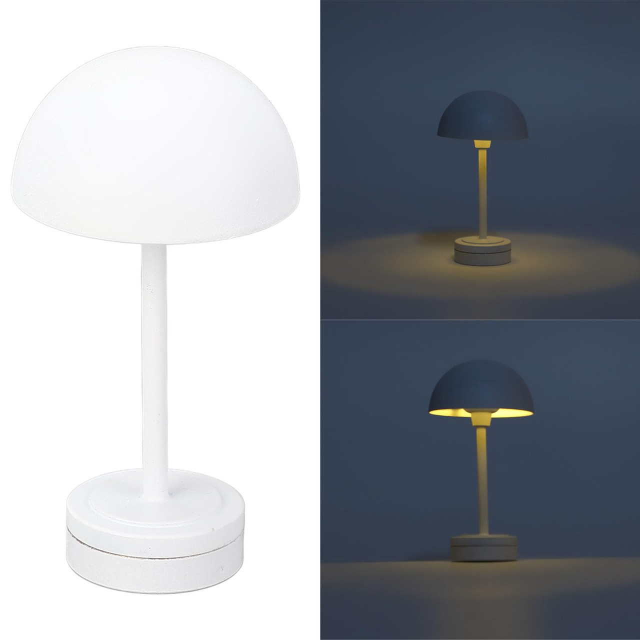 Настільна лампа LED 09C з сенсорним керуванням біла