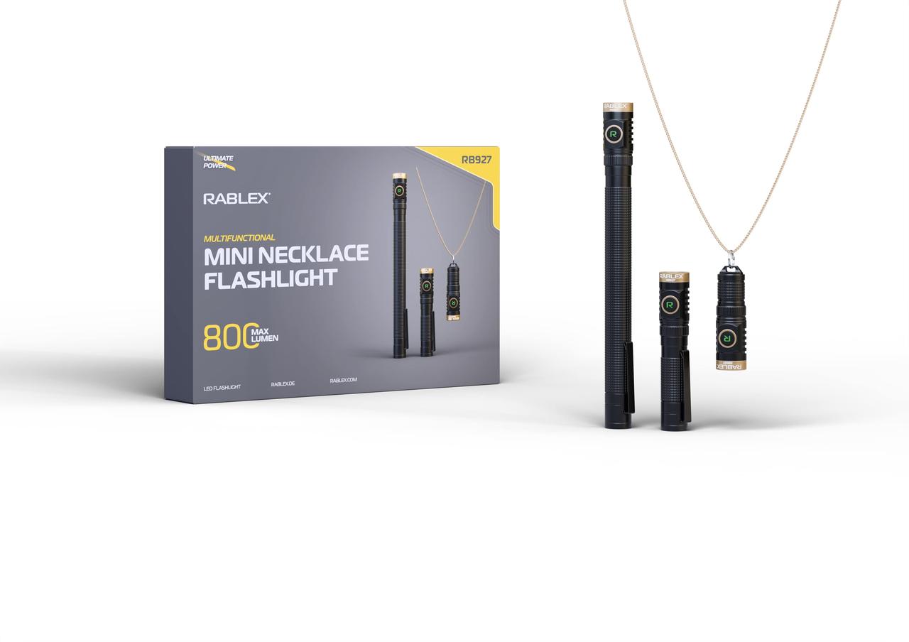 RB 927 Ліхтарик-міні ручний багатофункціональний розсувний Rablex/100