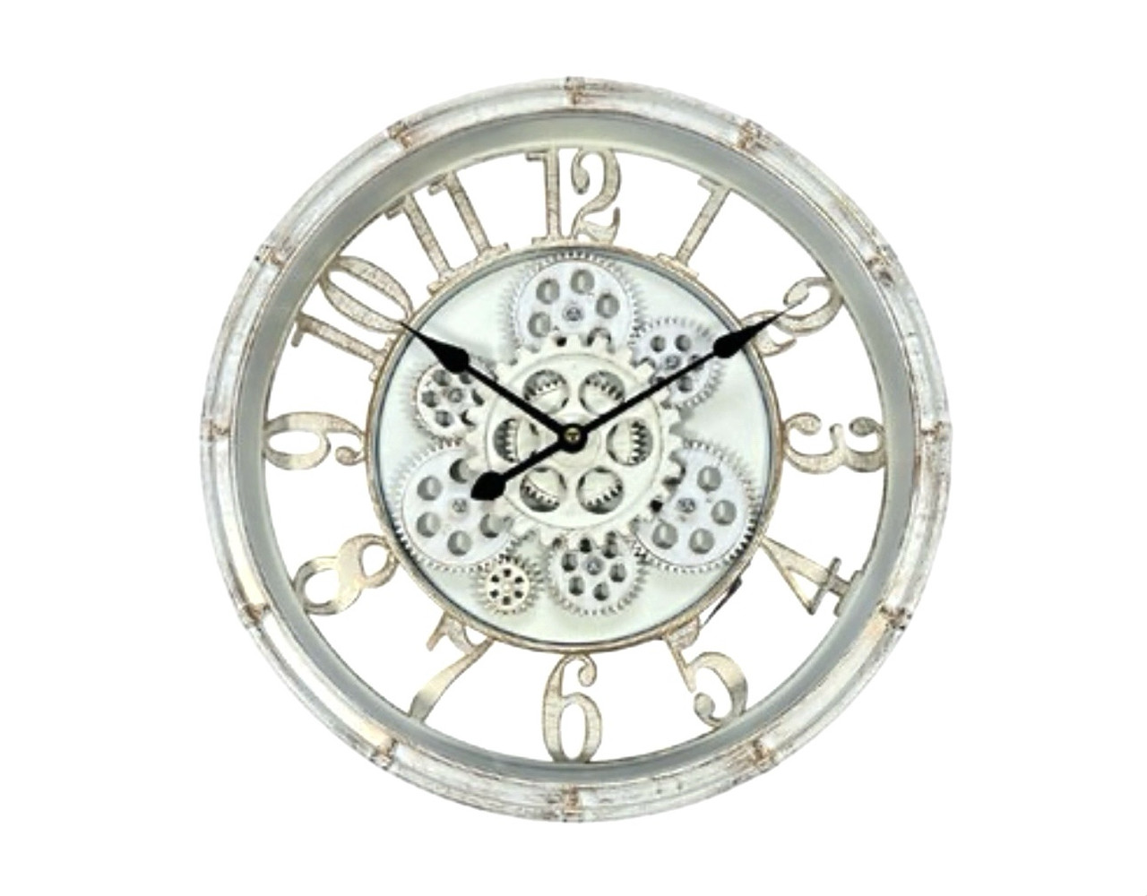 Годинник настінний 9246 круглий білий (39см)