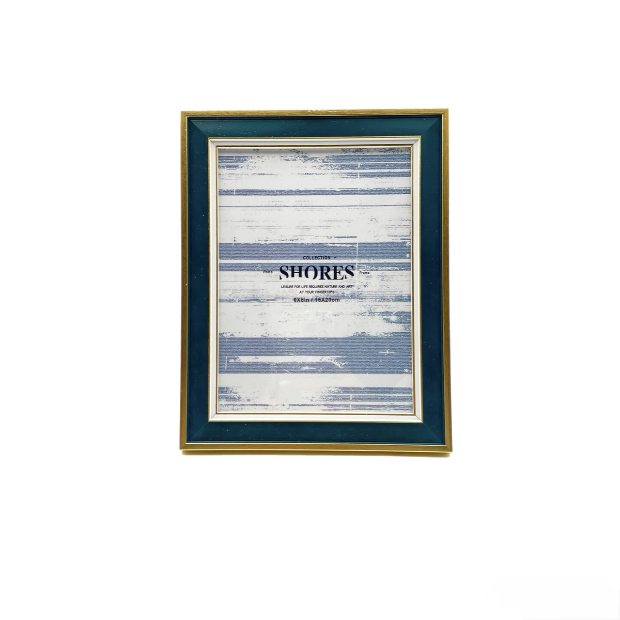 Рамка пластікова 958A 15*20 ART смарагдово-золота