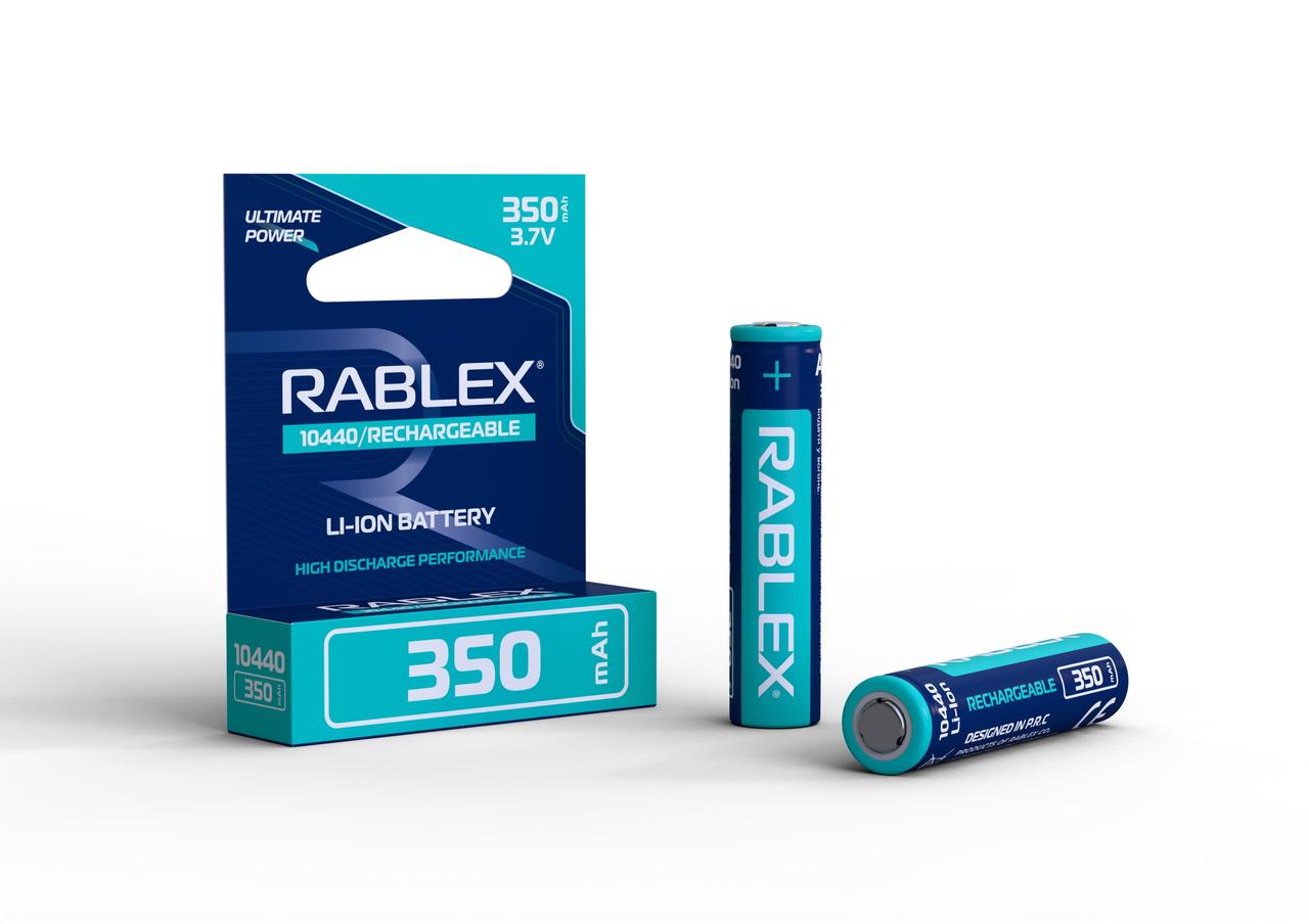 Акумулятор Rablex 10440 Li-lon 350mAh 1pcs
