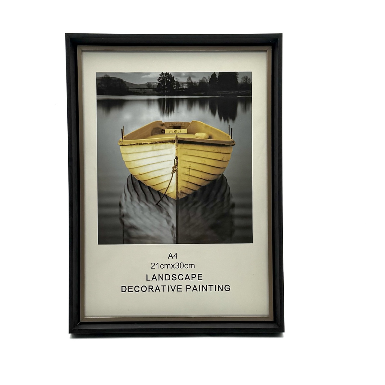 Рамка для фото пластик P243 21*30 чорна