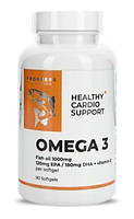Джерело жирних кислот Progress Nutrition OMEGA-3 HEALTHY 1000мг 90 капсул
