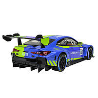 Машина метал BMW M4 GT3 БМВ зелена 1:24 світло звук відкр.двері 21*8,5*6см (68282A(PG), фото 5