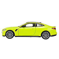 Машина метал BMW M4 БМВ зелена 1:24 світло звук відкр.двері 20*7,5*6см (68280A), фото 4