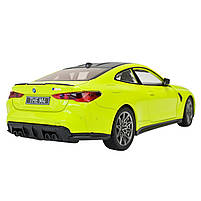 Машина метал BMW M4 БМВ зелена 1:24 світло звук відкр.двері 20*7,5*6см (68280A), фото 5