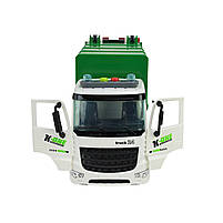 Машина Сміттєвоз зелений Автопром світло звук пластик 28*10*14,5см (AP9931), фото 9