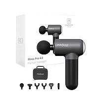 Перкуссионный массажер для тела и мышц MEDICA+ MassHand Pro 4.0 Black (Japan)