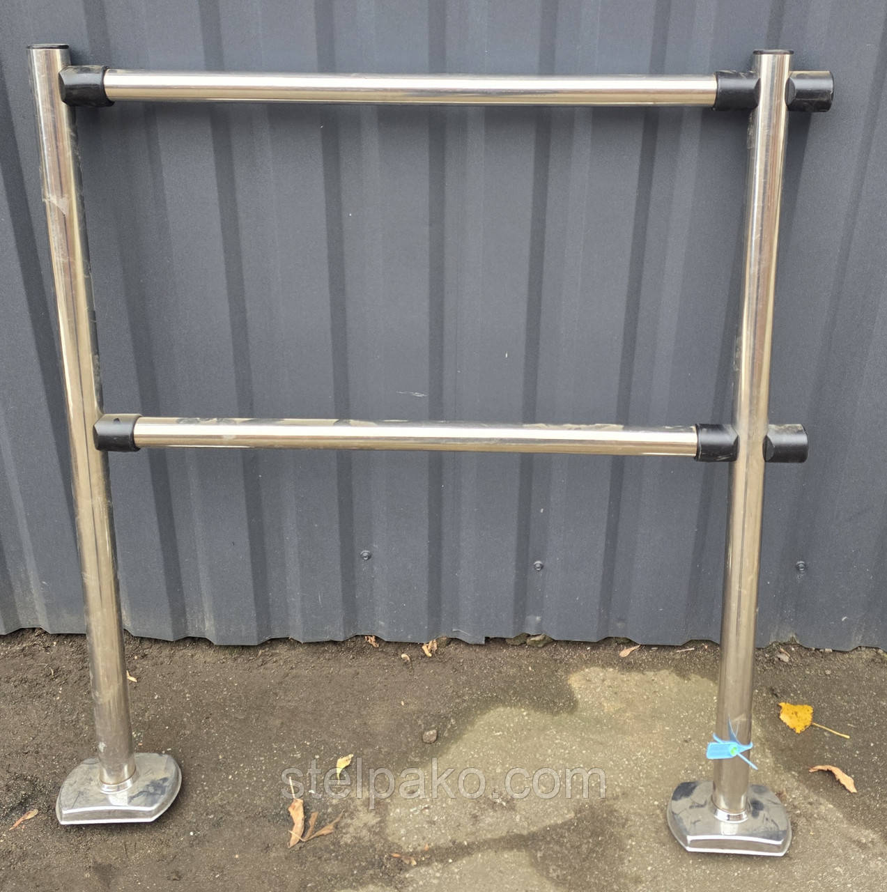 Комплект огорожі 94 см., висота 105 см., (2 стовпчики + 2 труби) Б/у, фото 1