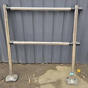 Комплект огорожі 94 см., висота 105 см., (2 стовпчики + 2 труби) Б/у