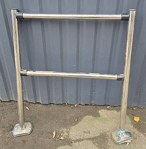 Комплект огорожі 90 см., висота 105 см., (2 стовпчики + 2 труби) Б/у