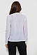 Блуза однотонна, колір білий, 230R1122-5, фото 4