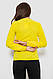 Блуза однотонна, колір жовтий, 230R1122-3, фото 4