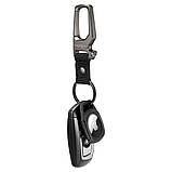 Чехол - колода Spigen для Apple AirTag - Ruged Armor, Matte black (AMP01565), фото 8