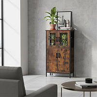 Промислова кухонна шафа зі скляними дверцятами