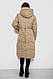 Куртка жіноча двостороння зимова, колір бежевий, 244R24115, фото 5