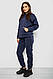 Спортивний костюм жіночий на флісі, колір синій, 257R85, фото 3