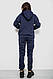 Спортивний костюм жіночий на флісі, колір синій, 257R85, фото 4