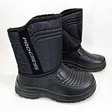 Черевики чоловічі утеплені 42р 26см, Активні чоловічі гумові чоботи, фото 3