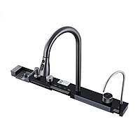 Змішувач "Русалка" під мийку Handmade 75*45M /75*45E Platinum