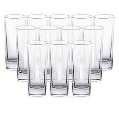 Набір стопок 12 шт по 80 мл скляні прозорі HP-19-136