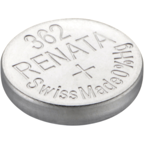 Батарейки-таблетки Renata 362 / SR721 / 10 шт. на блістері, фото 1