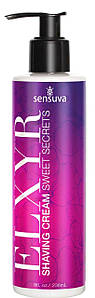 Крем для гоління Sensuva ELXYR Shaving Cream — Sweet Secrets (236 мл)