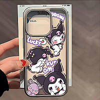 Силіконовий чохол Kuromi (Sanrio) для iPhone 16 Pro Max