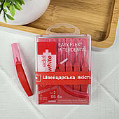 Міжзубна щітка Edel+White EasyFlex Profi Line (SS) 0,5мм, 6 шт