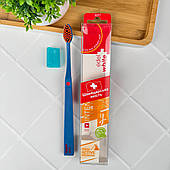 Зубна щітка-флос Edel+White Konex м'яка (синя), 1 шт