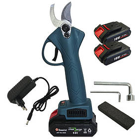 Електричний садовий секатор  D8500 18V з 2 акумуляторами Li-ion