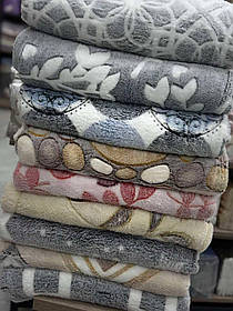 Плед із бамбукового волокна  200х220/махровий плед/м'який пухнастий плед