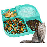 Оригінал! Миска килимок для собак і кішок підлоговий і протиковзний антистрес — найвища якість!, фото 4