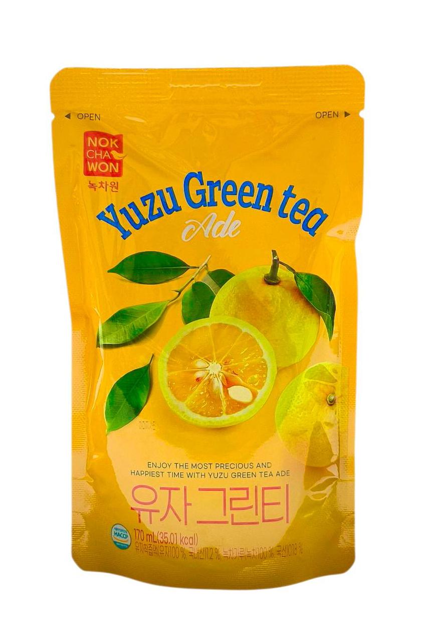 Зелений чай Юджа Ade 170 мл, Nokchawon, фото 1