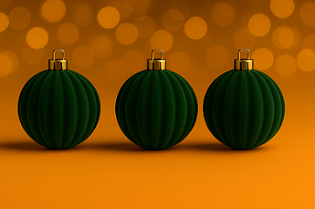 Ялинкові кульки рельєфні оксамитові | набір 6 шт | діаметр 8 см | новорічні іграшки | 8 різновидів кольору