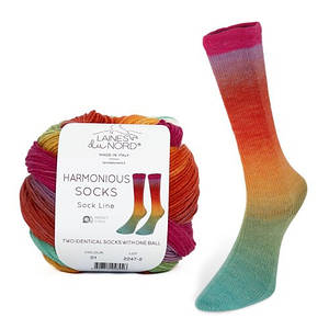Шкарпеткова пряжа серія Harmonius Socks