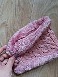 Дитячий теплий снуд баф на дівчинку / Onesize / 2-6 років, фото 2