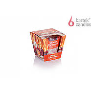 Свічки ароматизовані в склянці BARTEK Warm Evening, фото 3