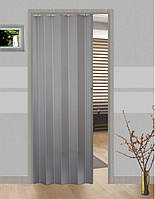 Двері гармошка глуха DiCIDoors DiCi-12 85х2030х12мм Дуб сірий №312