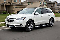 Боковые Подножки Tayga Grey (2 шт., Алюминий) для Acura MDX 2013-2020 гг