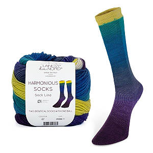 Шкарпеткова пряжа серія Harmonius Socks