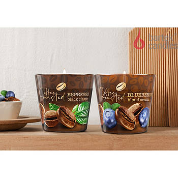 Свічки Bartek ароматизовані в склянці Coffee Еспресо