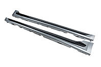 Боковые пороги RS-Style (для четырехдверной версии, 2016-2019) для Ауди A5